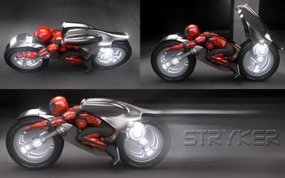 创意电动摩托车设计欣赏,电动机车酷炫设计欣赏